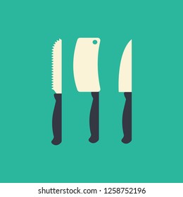 kitchen utensils icon eps 10 vector
