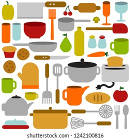 Icon Set für Küchengeräte