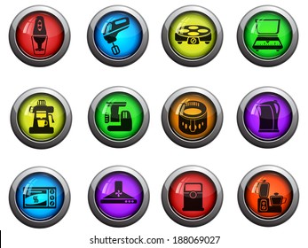 Kitchen Utensils Icon Set