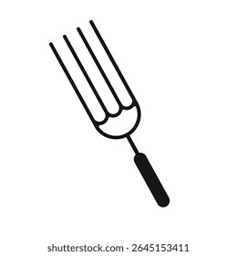 kitchen utensils icon set siluet