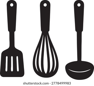 Kitchen Utensils Icon – Vector Illustration