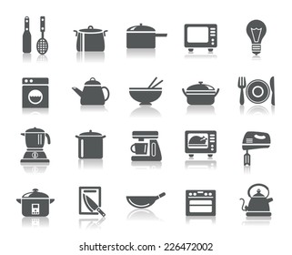 Kitchen Utensils Icons