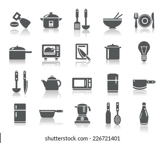 Kitchen Utensils Icons