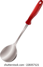 Kitchen Utensils - Ladle - Illustration 