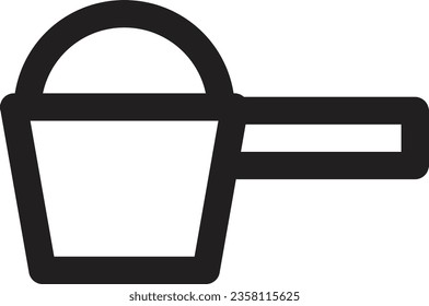 Kitchen Utensils Pan Outline Icon