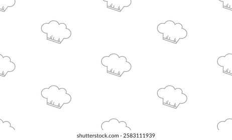 Kitchen utensils seamless pattern background. Kitchen set seamless pattern. Doodle of kitchen set, cooking utensils seamless pattern.  Perfect for fabrics, textiles, wallpaper, decor, print, packaging