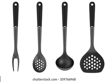 Kitchen utensils set, vector icon.