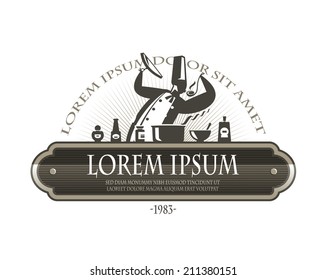 Kitchen. Vector format