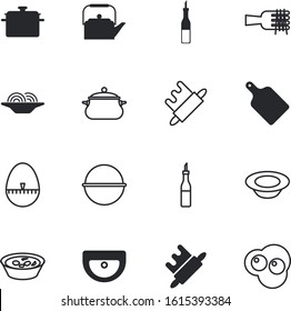 kitchen vector icon set such as: protein, clean, brew, cutting, broth, dial, numeral, preparation, health, lavatory, round, texture, empty, bag, deadline, fried, scrambled, teapot, serving, hygiene