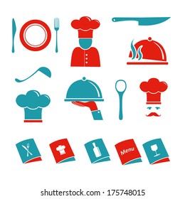 Kitchen vector icons