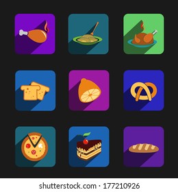 Kitchen vector icons