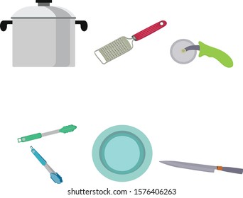 Kitchen Vector Illustration-Icon Set - Icon Vector