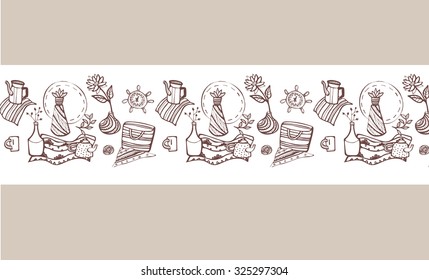  kitchen vector ornament