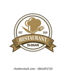 Kitchen Vector Restaurant Logo Vector Stock Vector (Royalty Free ...