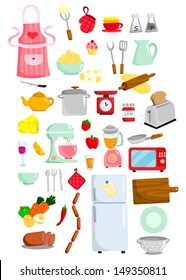 Kitchen Vector Set