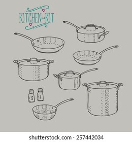 Kitchen vintage kit