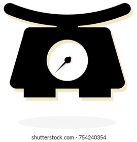 Kitchen Weighing Scale - Icon