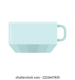 kitchen white ceramic cup icon