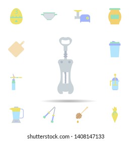 Kitchen, wine opener icon. Universal set of Kitchen for website design and development, app development