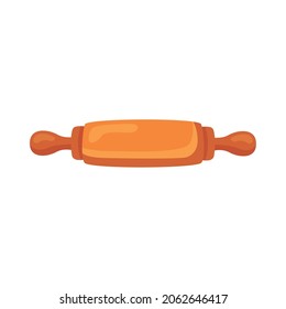 kitchen wooden roll utensil icon