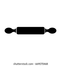 kitchen wooden roller icon