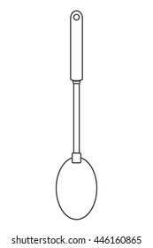 kitchen wooden spoon icon