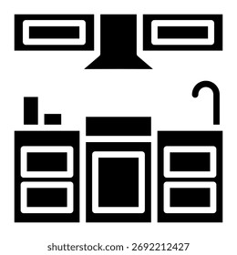 Elemento de icono de cocina para diseño