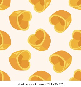 kitchenware baking mold , cartoon seamless pattern background