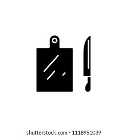 Kitchenware black icon concept. Kitchenware flat  vector symbol, sign, illustration.