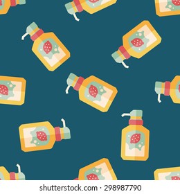 kitchenware dish soap flat icon,eps10 seamless pattern background