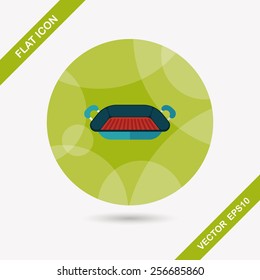 kitchenware flat icon with long shadow,eps10