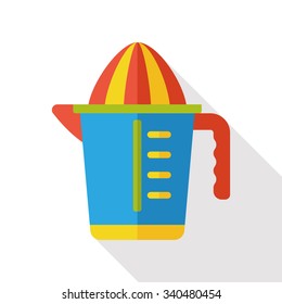 kitchenware juicer flat icon