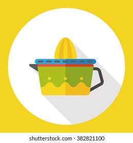 kitchenware juicer flat icon
