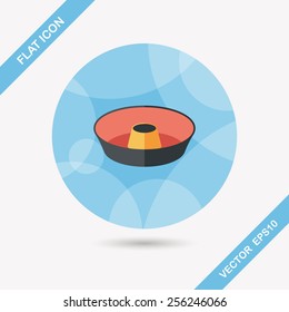 kitchenware juicer flat icon with long shadow,eps10