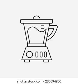 kitchenware juicer line icon