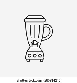 kitchenware juicer line icon