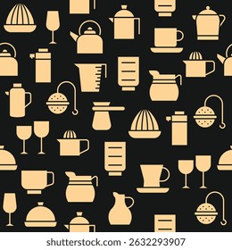 Utensílios de cozinha luxo moderno design útil atraente vetor abstrato ilustração artwork.eps