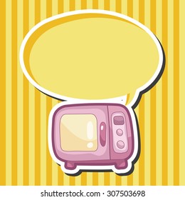 Kitchenware microwave oven theme elements