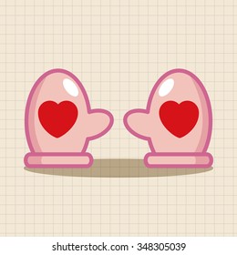 kitchenware oven mitts theme elements
