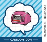 kitchenware oven theme elements vector,eps