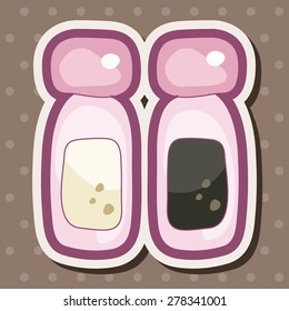 kitchenware pepper bottle theme elements