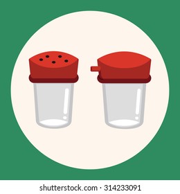 kitchenware pepper bottle theme elements vector,eps