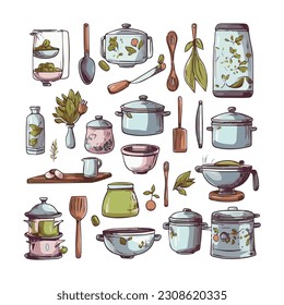 https://image.shutterstock.com/image-vector/kitchenware-set-graphic-elements-flat-260nw-2308620335.jpg