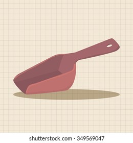kitchenware spoon theme elements