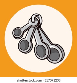 kitchenware spoon theme elements vector,eps