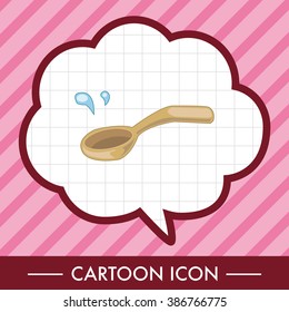 kitchenware spoon theme elements vector,eps