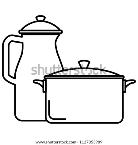 kitchenware utencils metal icons