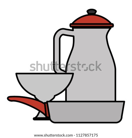 kitchenware utencils metal icons