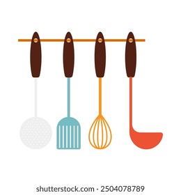 Kitchenware, Utensils or Equipment for Cooking Flat illustration