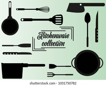 Kitchenware vector collection 